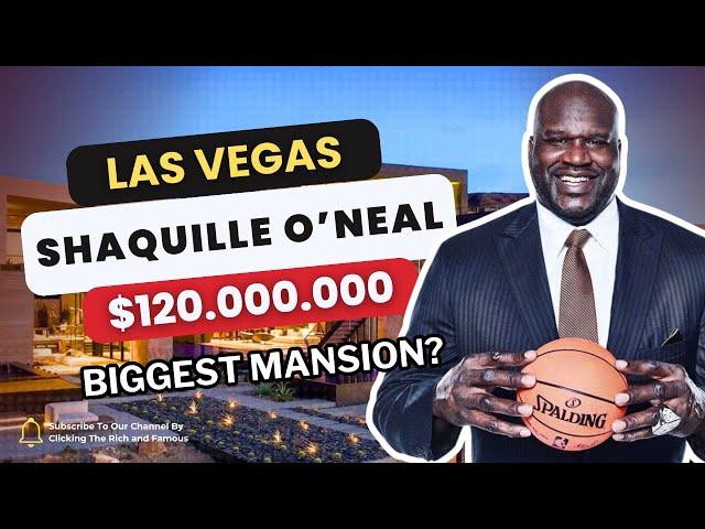 Inside Shaq’s ‘Mega Mansion’ in Vegas – A $100M Palace with Aquarium, DJ Room, and Endless Luxury!