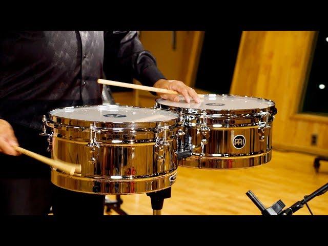 MEINL Percussion Headliner Timbales - HT1314CH