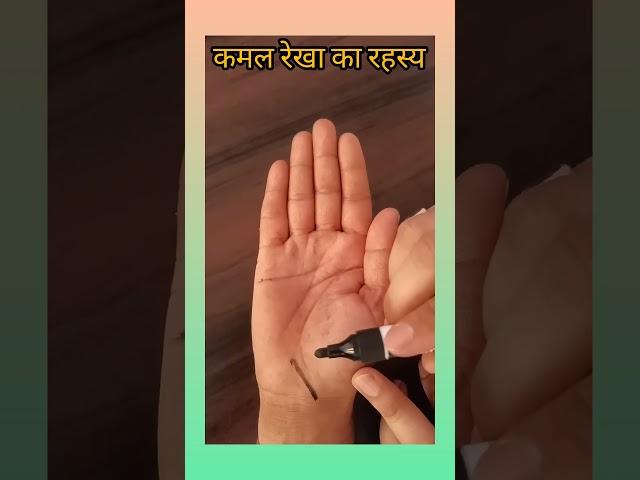 हस्त रेखा मे जाने कमल रेखा का रहस्य #astrologypost #astrolagy #astrologypredictions #astrolgy #short