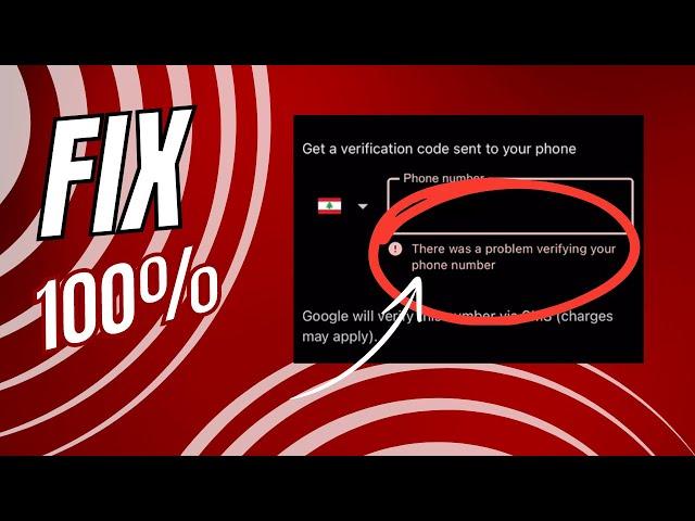 There was a problem verifying your phone number | Gmail Account | Fix 2024