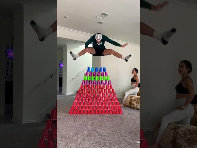 Cup Jump Challenge!!