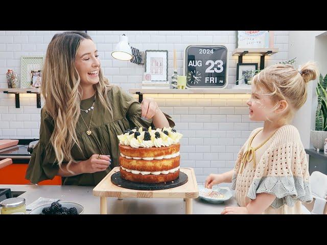 Baking The Biggest Birthday Cake & Did She Keep The Secret? | Vlogust Day 23