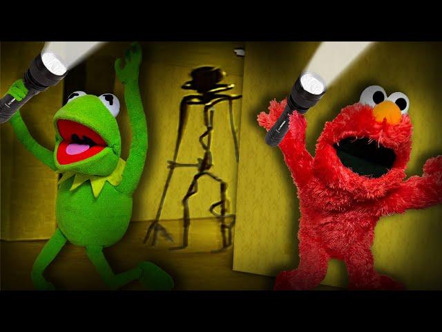 Kermit the Frog and Elmo Enter THE BACKROOMS