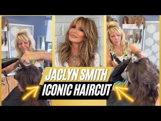 Jaclyn Smith Iconic Haircut Full Tutorial