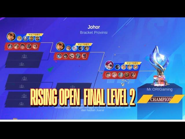 RISING OPEN FINAL LEVEL 2 ENEMY SURRENDER