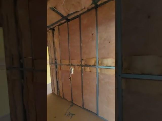 Exterior Wall and Ceiling Insulation For new Home. Insulation #insulation #diyhomeinsulation