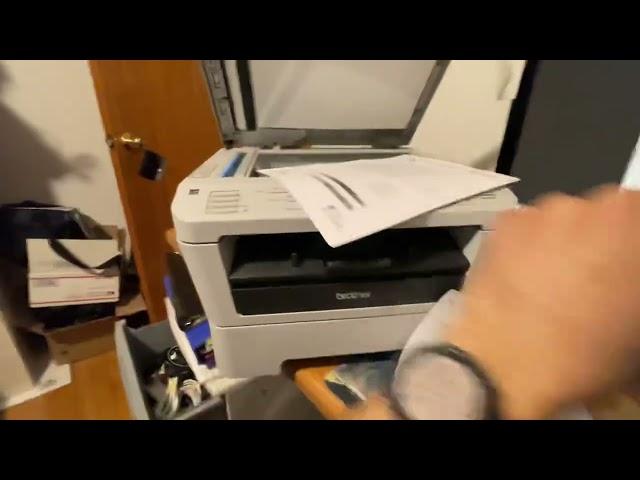 Brother MFC-7360N All-In-One Wifi Laser Printer & New Drum & New Toner & Video