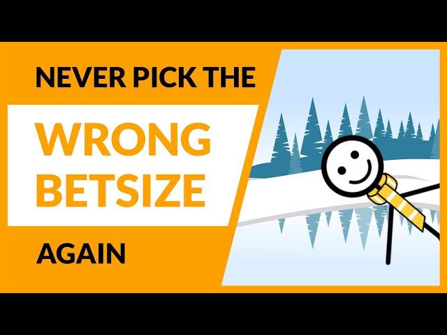 GTO Bet Sizing: The Ice-Skating Method