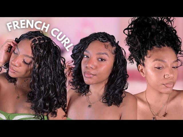 THE CUTEST FRENCH CURL BRAID BOB - ONLY HUMAN HAIR YWIGS