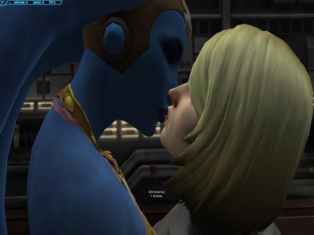 Swtor: Twi'lek lesbian kiss