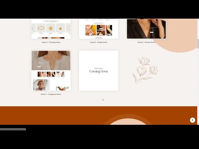 Auriane - Handcrafted Jewelry Store WordPress Theme jewelry shop