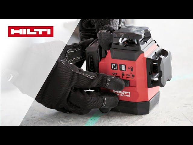 ANLEITUNG für den Trockenbau mit dem Hilti PM 30-MG Multilinelaser