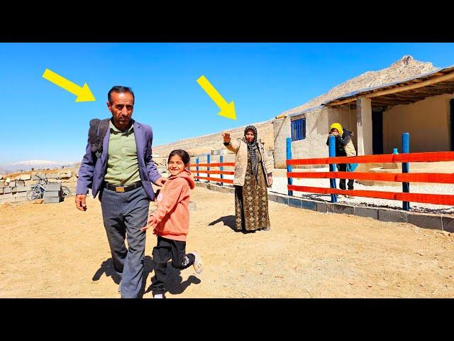 Nomadic woman Zeinab's dream came true, Reza returned to work