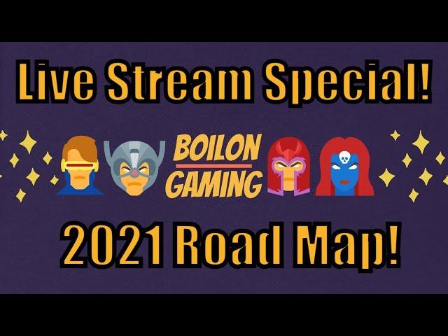 Boilon's MSF Live Stream Special! 2021 Road Map Preview! New Content & Features!