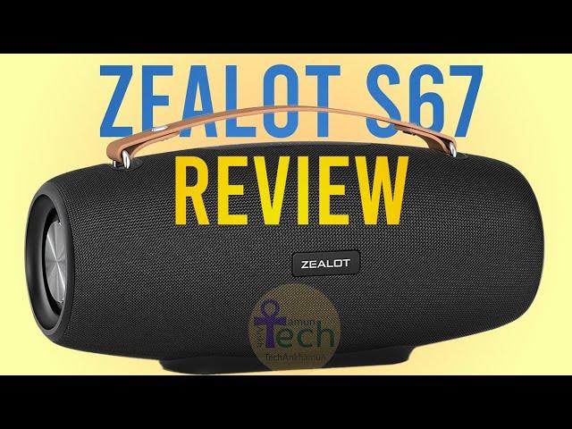 ZEALOT S67 Bluetooth Speakers Unboxing and Review - A whooping 75W Speaker with 14,400MAh Power Bank