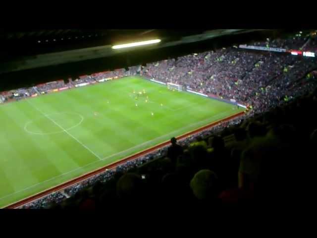 NORTH STAND OLD TRAFFORD TOP ROW