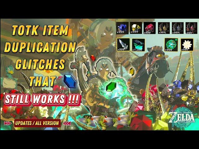 All Item Duplication Glitches That Still Works | Zelda Totk