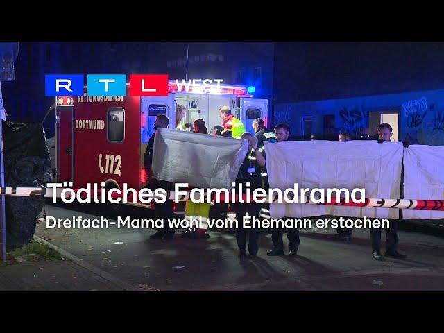 Tödliches Familiendrama: Dreifach-Mama wohl vom Ehemann erstochen | RTL WEST, 05.11.2024