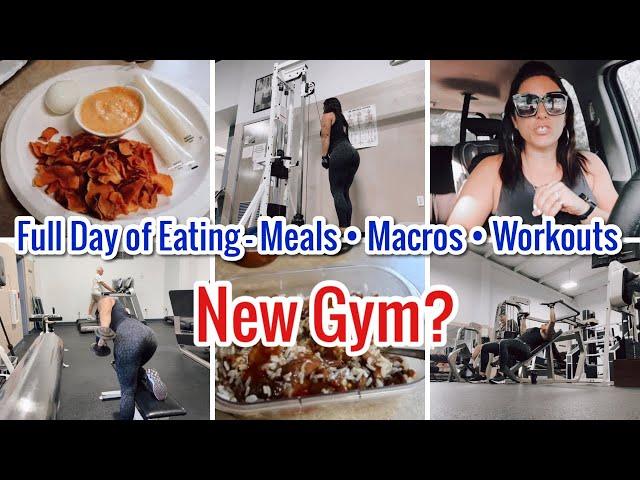 FULL DAY OF EATING | MEALS  MACROS  & WORKOUTS | IN WITH JEN