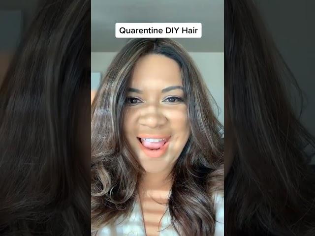 #diy #quarentine #quarentinehair #diyhair #diyhairstyle #diyproject #athomehair