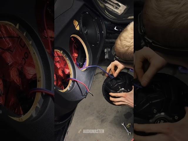 Процесс создания громкой аудиосистемы в BMW X5 G05. #audiomaster #автозвук #bmw #pridecaraudio