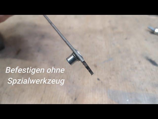 Nietmutter ohne Werkzeug setzen Rivnut Rivet Nut Tool DIY Homemade Genius Idea