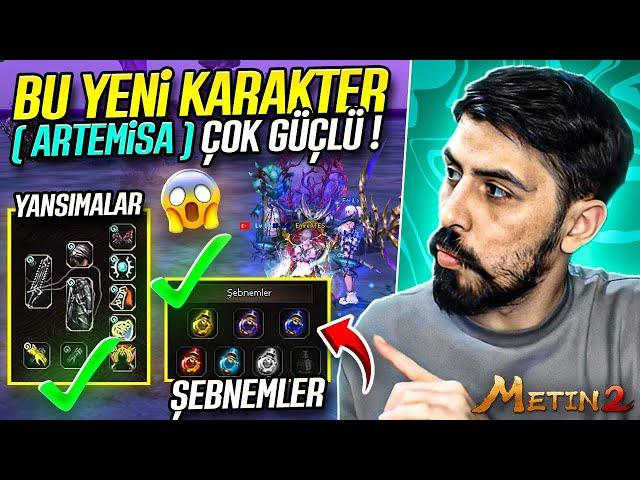 ARTEMISIA KARAKTERİ İLE YENİ MAPİN İÇİNDEN GEÇİYORUM  #nethan2 #metin2 #metin2pvp