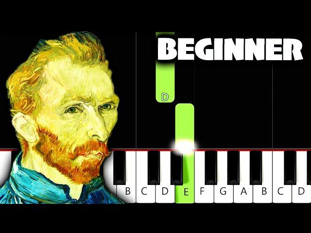 Virginio Aiello - Van Gogh - BEGINNER Piano Tutorial