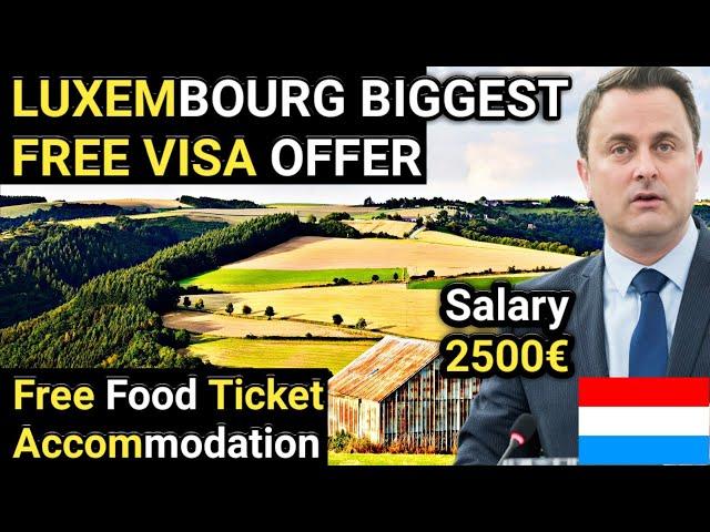 How to Apply Luxembourg Work Visa Online | Luxembourg Country Work Visa | Jobs in Luxembourg