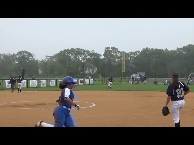 Donovan Catholic's Karina Gaskins Double in Shore Conference Tournament Semi-finals.