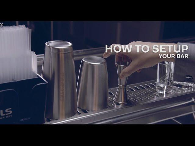 How to Set Up a Cocktail Bar - Bols Bartending Academy