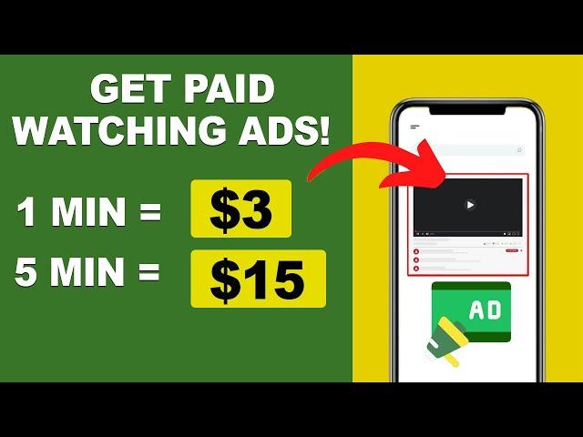 $600+ A Day Watching Ads | How To Make Money Online 2024