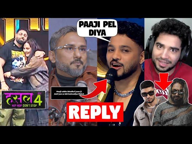 RAFTAAR REACT ON DISS - HONEY SINGH | SAMAY RAINA ON KR$NA & EMIWAY | BADSHAH & PHO - HUSTLE 4