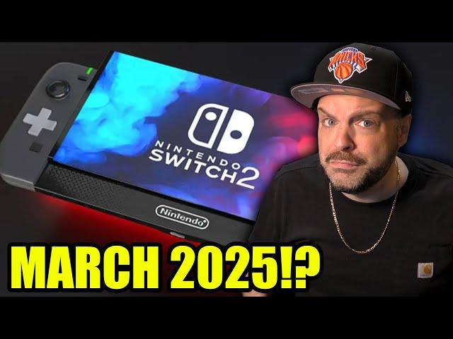 The Nintendo Switch 2 Is Releasing In March 2025?!