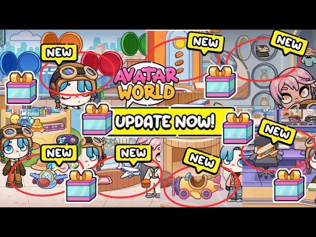 UPDATE NOW !!  UNLOCK ALL NEW SECRET in AVATAR WORLD  AVATAR WORLD NEW UPDATE AIRPORT