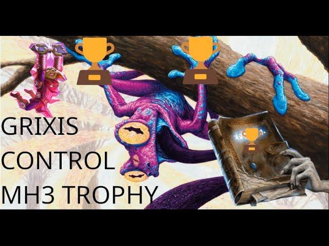 TROPHY RUN - MODERN HORIZONS 3 GIVES GRIXIS POWER undefeated MTGO trophy Legacy Grixis Control MH3