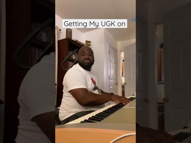 Marc Delyric on the keyboard reminiscing on rap songs - UGK