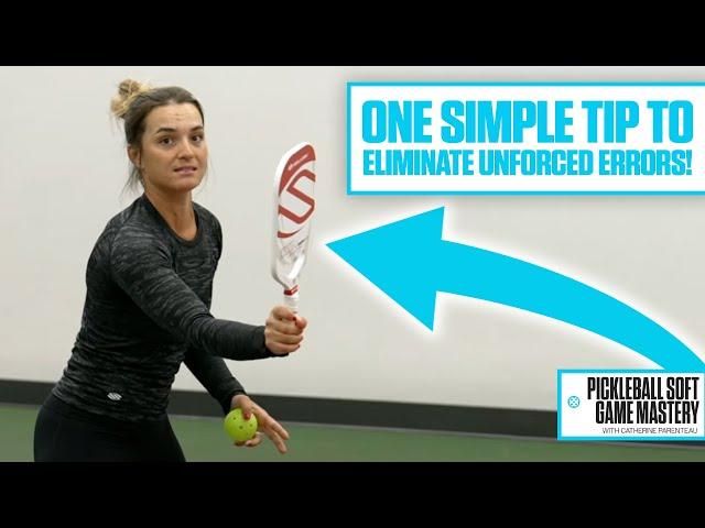 Perfecting the Pickleball Volley & Your Paddle Position with Catherine Parenteau