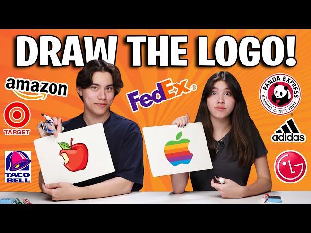 DRAW THE LOGO FROM MEMORY CHALLENGE!!!