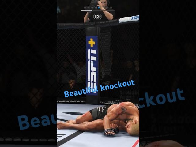 BEAUTIFUL#shorts #ufc #ufc4 #ufcfightnight #videogames #demetriousjohnson #knockoutcity