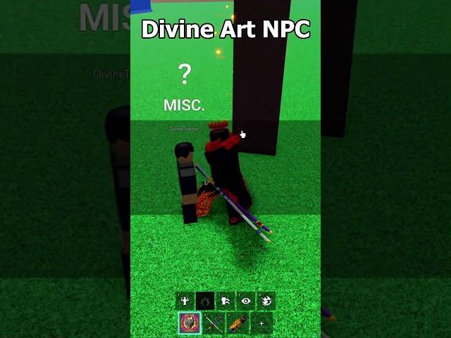 Divine Art NPC on the Second Sea