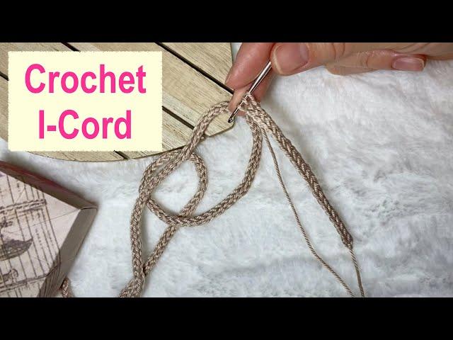 Crochet I-Cord | Easy Cord Crochet