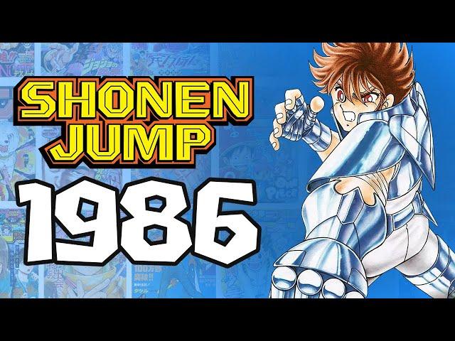 The History of Weekly Shonen Jump: 1986 - Featuring Saint Seiya