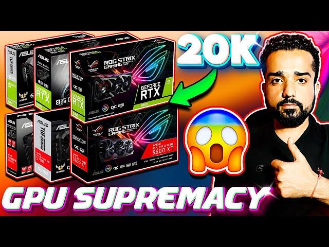 GPU SUPREMACYTop 5 Best GPUs Under 20K For Gaming & Video Editing @KshitijKumar1990