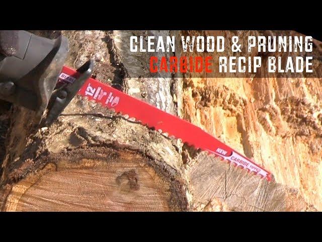 Diablo's Clean Wood & Pruning Carbide Reciprocating Blade