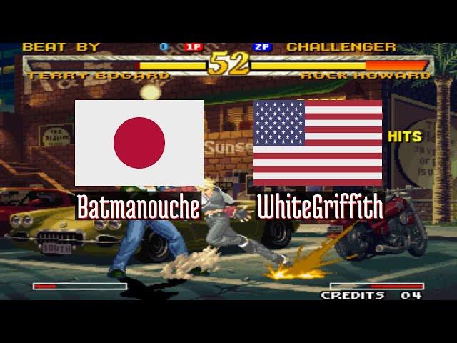 Garou Mark of the Wolves Top Players - Batmanouche (JP) vs WhiteGriffith (US)