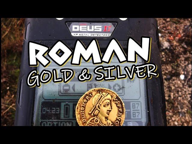 METAL DETECTING ON HILLS OF ROMAN GOLD AND SILVER 4K