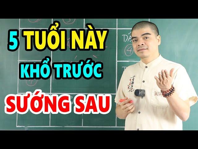 TRỜI THƯƠNG PHẬT ĐỘ 5 Con Giáp Khổ Trước Sướng Sau Năm 2024, GIÀU SANG CHẠM NÓC, Tiền Về Chật Ví