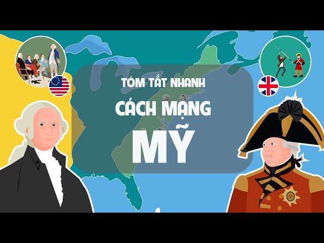 Cách mạng Mỹ 1776 - Tóm tắt nhanh lịch sử thế giới - EZ Sử