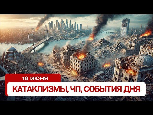 Катаклизмы за день 16.06.2025. Новости, ЧП, события дня